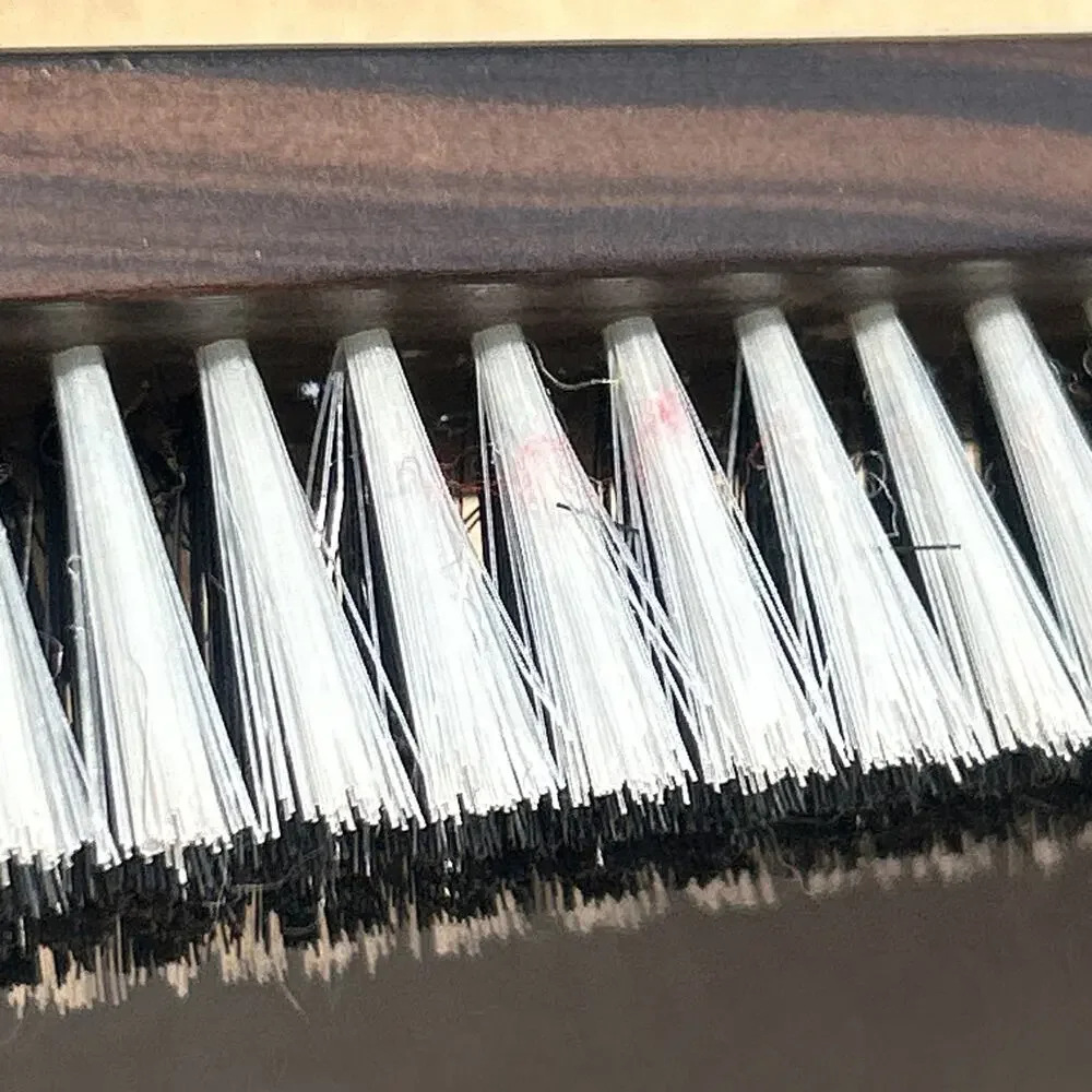 Vintage Japan Wooden Clothes Brush Warrior Emblem Valet Garment Brush 16”